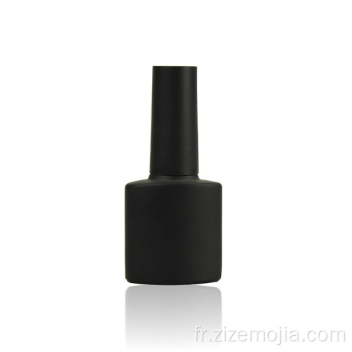 Flacon de vernis à ongles 10 ml blanc transparent 10 ml